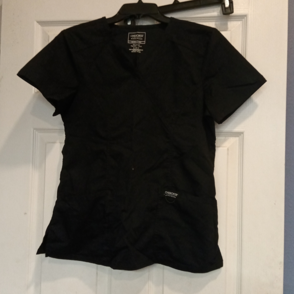 Cherokee Revolution Black Scrub Set